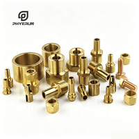 Service de prototypage rapide OEM, fabrication de broches en laiton et en acier, services d'usinage CNC de haute précision pour composants de capteurs électroniques