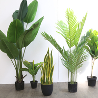 Aus gezeichnete Qualität Tropische Pflanzen Künstliche Geige Blatt Feigen baum Kunststoff Ficus Lyrata Bonsai Baum für Home Decoration