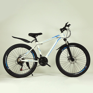 Bicicletta da Montagna Personalizzata 26/24 Pollici, Freni a Disco, Cambio a Velocità Variabile, Forcella Ammortizzata, Telaio in Acciaio al Carbonio, <span class=keywords><strong>Bici</strong></span> Fuoristrada - Product Image 3
