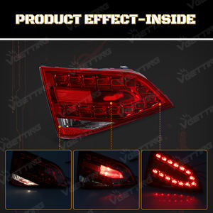 Usine directe voiture accessoire pare-chocs arrière <span class=keywords><strong>LED</strong></span> feu arrière pour <span class=keywords><strong>Audi</strong></span> <span class=keywords><strong>A4</strong></span> <span class=keywords><strong>B8</strong></span> 2008 2009 2010 2011 2012 clignotant feu stop - Product Image 4