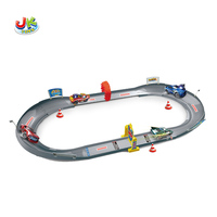 Set de Pista de Carreras de Autos RC de 2.4GHz, Autos de Carreras de Aleación Fundida a Presión a Escala 1:64 con 2 Autos a Control Remoto, Control por Aplicación, Regalo para Niños