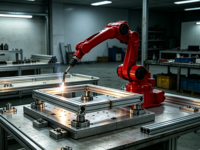 Robot industriel 6 axes, charge utile de 12 kg, certifié CE, IP65, 1465 mm, pour la manutention des matériaux, le prélèvement et le placement, la palettisation
