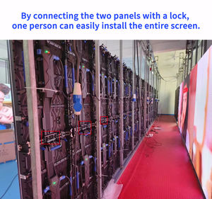 500x1000mm P4.81 P3.91 LED dalam ruangan layar dinding tampilan Panel Video tanda dan tampilan Digital untuk Penyewaan - Product Image 3