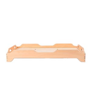 Letto <span class=keywords><strong>Montessori</strong></span> in Legno, Arredamento Prescolare, Letto a Terra Impilabile per Bambini - Product Image 2