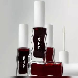 Tubos de Brillo Labial de Vidrio Reciclable, Tubo de Brillo Labial de Vidrio Ondulado Personalizado de 9 ml, Tubos de Brillo Labial de Vidrio Ondulado Únicos - Product Image 3