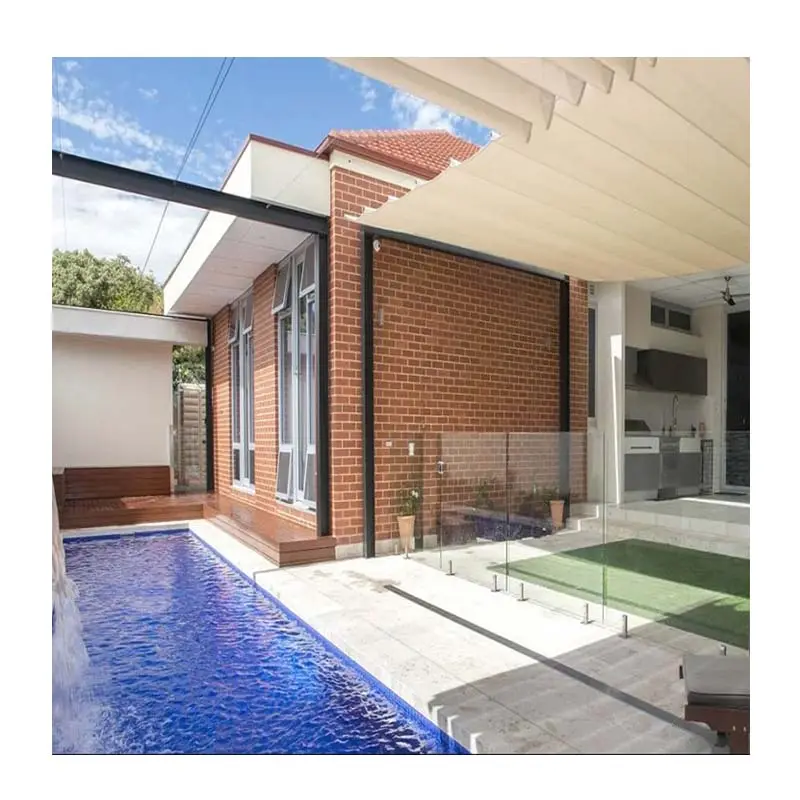 Moderno elétrico impermeável exterior dobrável Canopy Roof piscina retrátil jardim toldo deslizante