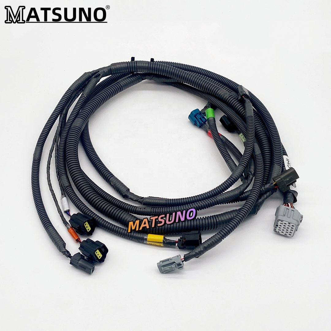 うめじ 4449447 4449448 Diesel Engine Wiring Harness for HITACHI ZX200-3