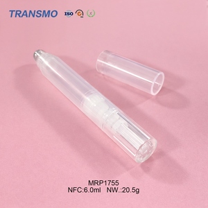 Flacon de brillant à lèvres vierge personnalisable et écologique de 3 ml, réutilisable, pour huile à cuticules et manucure - Product Image 2