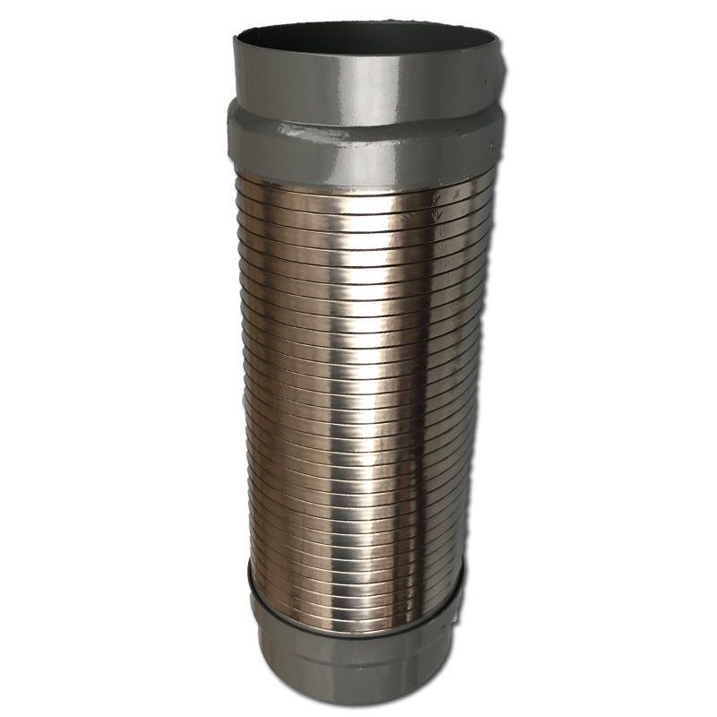 Гибкий металлический выхлопной шланг из нержавеющей стали с блокировкой