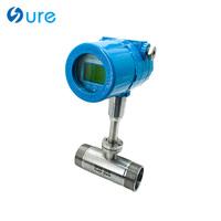 High Precision Digital Thermal Mass Flow Meter For Compressed Air 4-20mA RS485