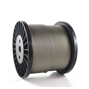 <span class=keywords><strong>Cable</strong></span> de Acero de Alto Contenido de Carbono, 500 Pies/1000 Pies, <span class=keywords><strong>Cable</strong></span> para Aeronaves, 1/8'', 3/<span class=keywords><strong>16</strong></span>'', 1/4'', 5/<span class=keywords><strong>16</strong></span>'', 3/8'', 1*19, 7*7, 7*19, <span class=keywords><strong>Cable</strong></span> de Elevación <span class=keywords><strong>Galvanizado</strong></span> - Product Image 2