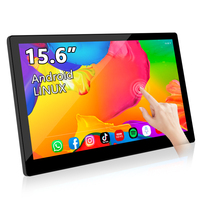 Lecteur d'images vidéo personnalisé 15.6 ''Moniteur tout-en-un avec support