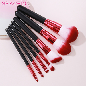 Ensemble de 15 pinceaux de maquillage noirs Gracedo, haute qualité, logo personnalisé, luxe, faible MOQ, avec sac - Product Image 5