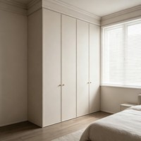 Système d'organisation de dressing de luxe grande capacité, armoire intégrée sur mesure, panneau MDF, fournisseur ODM