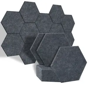 High Density Sound Acoustic Panels Polyester Panels soundproofing material for studio equipment wall panels