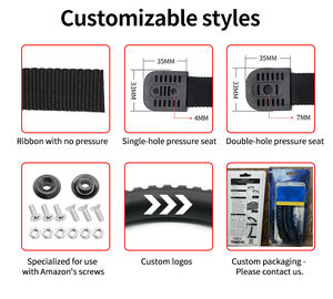 카약 액세서리 PVC 선체 소재 사이드 마운트 캐리 핸들 서핑 교체 야외 활동 보트 - Product Image 6