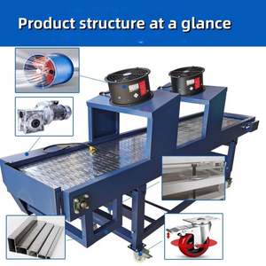 Convoyeur à plaques en acier inoxydable pour la transformation des frites et la déshydratation des légumes, ligne de refroidissement en acier au carbone - Product Image 2