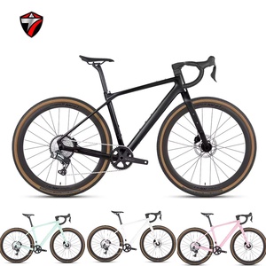 <span class=keywords><strong>Bici</strong></span> da Corsa TWITTER Gravel X RS-24S Rigida in Fibra di Carbonio con Freno a Disco, Telaio in Alluminio, 24 Velocità, <span class=keywords><strong>Bici</strong></span> da Città - Product Image 2