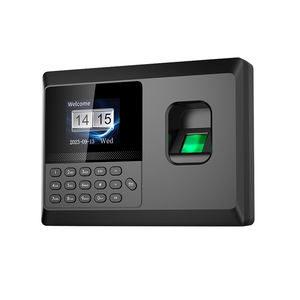 Horloge de présence d'empreintes digitales Machine d'<span class=keywords><strong>employé</strong></span> Enregistreur de temps d'équipement de bureau avec communication USB Capacité d'empreintes digitales de 1000 - Product Image 5