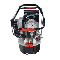 Bomba Tensora Hidráulica ATW de Alto Rendimiento Serie HLP3-20, 1.5KW, Aplicaciones Industriales, Tanque de 5.5L, Presión Máxima de 2000 Bar