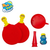 Kit de jeu de balle à bulles incassable et élastique pour enfants, idéal pour les fêtes en extérieur et les activités de jeu avec du savon à bulles