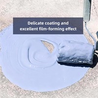 Revêtement imperméable en polyuréthane, peinture imperméabilisante à base d'eau PU pour extérieur, entrepôt, salle de bain, résistant aux UV, garantie à vie