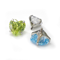 F136 Titane Bijoux Piercing Boucles D'oreilles Coeur Motif Corps Piercing Bijoux Accessoires