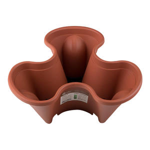 Pot de plante hydroponique de haute qualité, empilable, pot de fleurs en plastique pas cher, pots empilables pour herbes, jardin vertical modulaire - Product Image 5