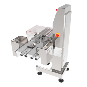 عداد خط ما بعد الإنتاج، ميزان فحص الوزن الديناميكي ثنائي القناة للبكرات، معدات وزن للأغذية/الوجبات الخفيفة/السلع اليومية - Product Image 3