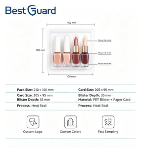<span class=keywords><strong>Caja</strong></span> <span class=keywords><strong>de</strong></span> Plástico Transparente Rectangular Ecológica Personalizada para Productos <span class=keywords><strong>de</strong></span> <span class=keywords><strong>Belleza</strong></span> y Exhibición <span class=keywords><strong>de</strong></span> Cosméticos - Product Image 2