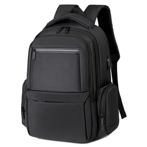 Multi-Pocket Business <strong>Laptop</strong> Backpack Large Capacity Office Work Bag with USB Charging Port Travel <strong>Rucksack</strong> for Men and <strong>Women</strong> - Product Image 1
