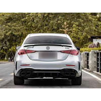 Nouveau kit carrosserie AMG, pare-chocs de qualité professionnelle, kit carrosserie C63 pour Mercedes-Benz Classe C W206 2022-2025