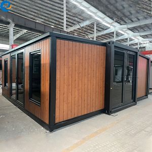 Casa Contenedor Modular Prefabricada de Acero de Lujo de 20 pies, Expandible, 2-3 Dormitorios, Sala de Estar, Taller, Certificación CE, Vida Útil de 30-40 Años - Product Image 6