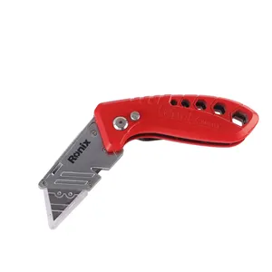 Ronix coltello Cutter RH-3014 Sk2 carta acciaio Cutter con lama a cambio rapido multiuso coltello pieghevole scatola Cutter