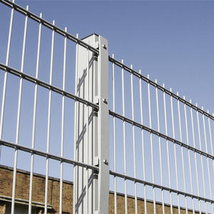 Clôture en treillis soudé <span class=keywords><strong>de</strong></span> 3 m <span class=keywords><strong>de</strong></span> haut, 868 mailles, avec poteaux <span class=keywords><strong>de</strong></span> 60x60 mm pour une sécurité maximale - Product Image 6