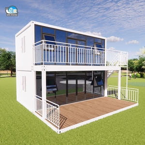 Jardín prefabricado Sunroom Modular Steel House Precio bajo Terraza Modular Cheap Sunroom Glass Container House - Product Image 5