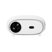 Projecteur intelligent Android HTP Q7, projecteur LCD HD 1080P, 400 lumens ANSI, WiFi double bande, projecteur portable, projecteur de cinéma maison