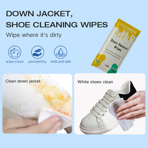 <span class=keywords><strong>Toallitas</strong></span> limpiadoras de tela no tejida Spunlace respetuosas con el medio ambiente OEM/ODM de alta calidad para eliminar manchas de zapatos para uso diario - Product Image 4