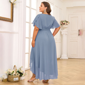 <span class=keywords><strong>Abiti</strong></span> <span class=keywords><strong>da</strong></span> <span class=keywords><strong>Sera</strong></span> <span class=keywords><strong>Lunghi</strong></span> in Chiffon per Feste <span class=keywords><strong>Taglie</strong></span> Forti Stile Africano <span class=keywords><strong>da</strong></span> Donna - Product Image 2