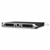 Amplificateur de puissance numérique de classe D 1U 2 canaux 4200W 8 ohms, amplificateur audio professionnel pour caissons de basses de scène, système de sonorisation PA