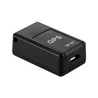 Mini traceur GPS pour voiture, dispositif de suivi GSM, localisateur GPS GF-07, matériau ABS, portée de détection jusqu'à 10 m