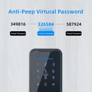 กลอนประตูอัจฉริยะ Glomarket ควบคุมผ่านแอป Tuya ป้องกันการแอบดู พร้อมระบบสแกนลายนิ้วมือและรหัสผ่าน - Product Image 4