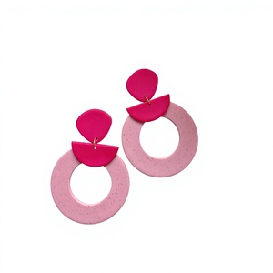 Pendientes de Aro con Hoja de Monstera de Resina ANEES HANDICRAFTS de Alta Calidad, Chapados en Oro, Estilo Bohemio, Joyería Elegante para Mujer, para Aniversario - Product Image 3