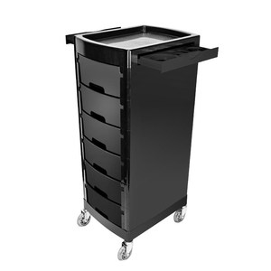 Chariot de salon professionnel moderne à 6 tiroirs avec roulettes pivotantes à 360 degrés pour salons de coiffure et instituts de beauté - Product Image 5