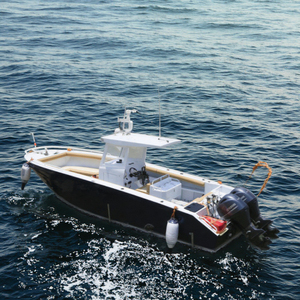 เรือตกปลาอะลูมิเนียมเกรดมารีน DNV 5083 ที่ปรับแต่งได้ ได้รับการรับรองมาตรฐาน CE พร้อมเครื่องยนต์ 150 แรงม้า รองรับผู้โดยสาร 7-10 คน - Product Image 3