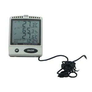 AZ87792 Digitale temperatuur-vochtigheidsmeter <strong>met</strong> testsonde voor buiten 87792 IN/OUT Temp. &amp; RH% Monitor - Product Image 2
