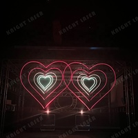Мини Rgb сценическая полноцветная анимационная линия для вечеринки Лазерное освещение шоу