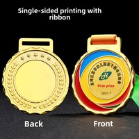 Médailles personnalisées sur mesure, conception gratuite, médailles de Chine pour la Journée sportive des maternelles, compétitions de football et de basketball, médailles d'or de champion, plaques d'honneur