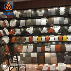 Maple <span class=keywords><strong>Leaf</strong></span> Plain Nhựa Bê Tông Paver Khuôn Mẫu Sản Xuất Cho Interlock Tile Làm 25*25Cm - Product Image 5