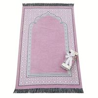 Tapis de Prière Musulman en Mousse Imprimé, Rembourré, pour Enfants, Idéal pour le Voyage, Cadeau du Ramadan, Vente en Gros d'Usine